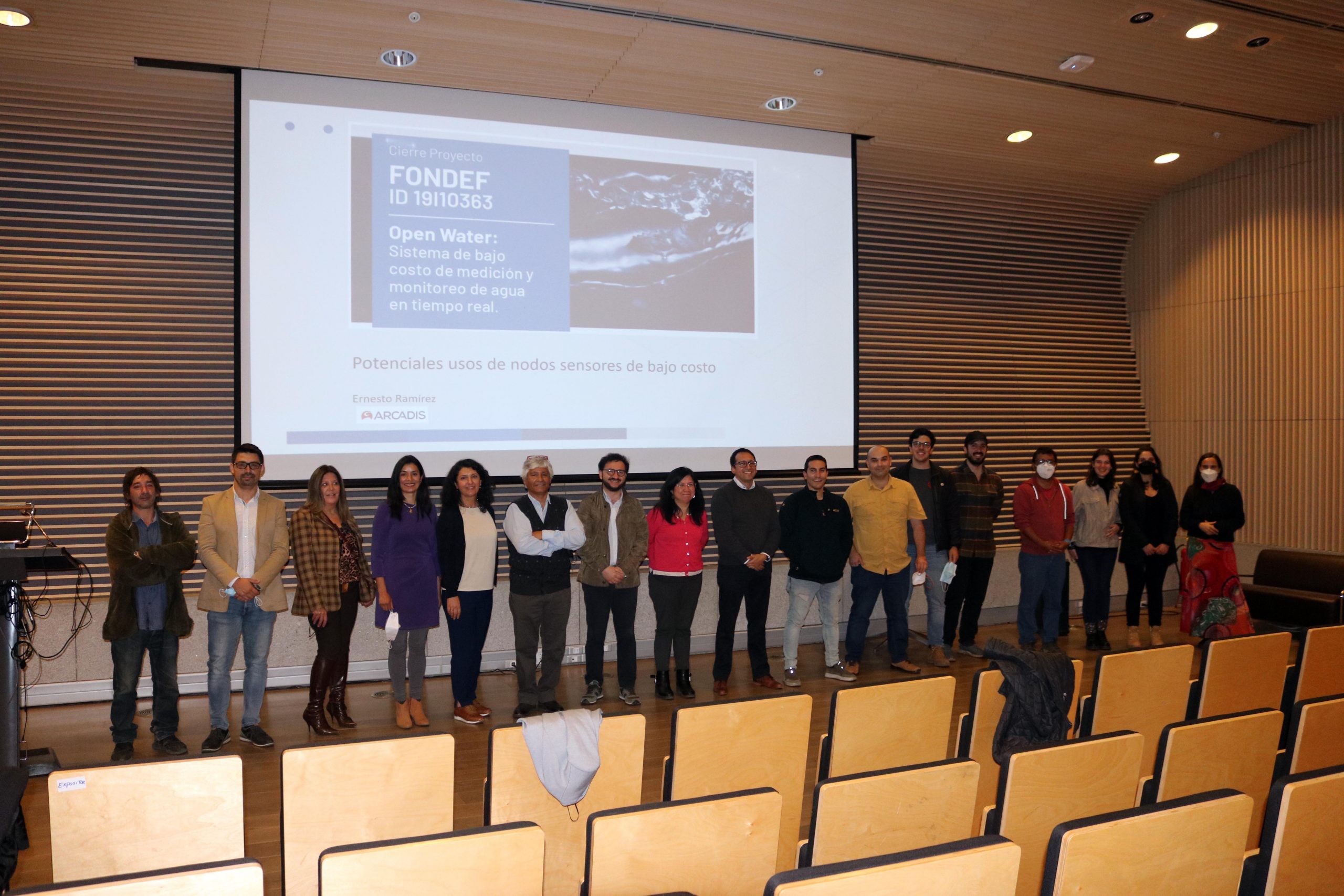 Cierre de FONDEF demostró las características del sistema de monitoreo hídrico Open Water.