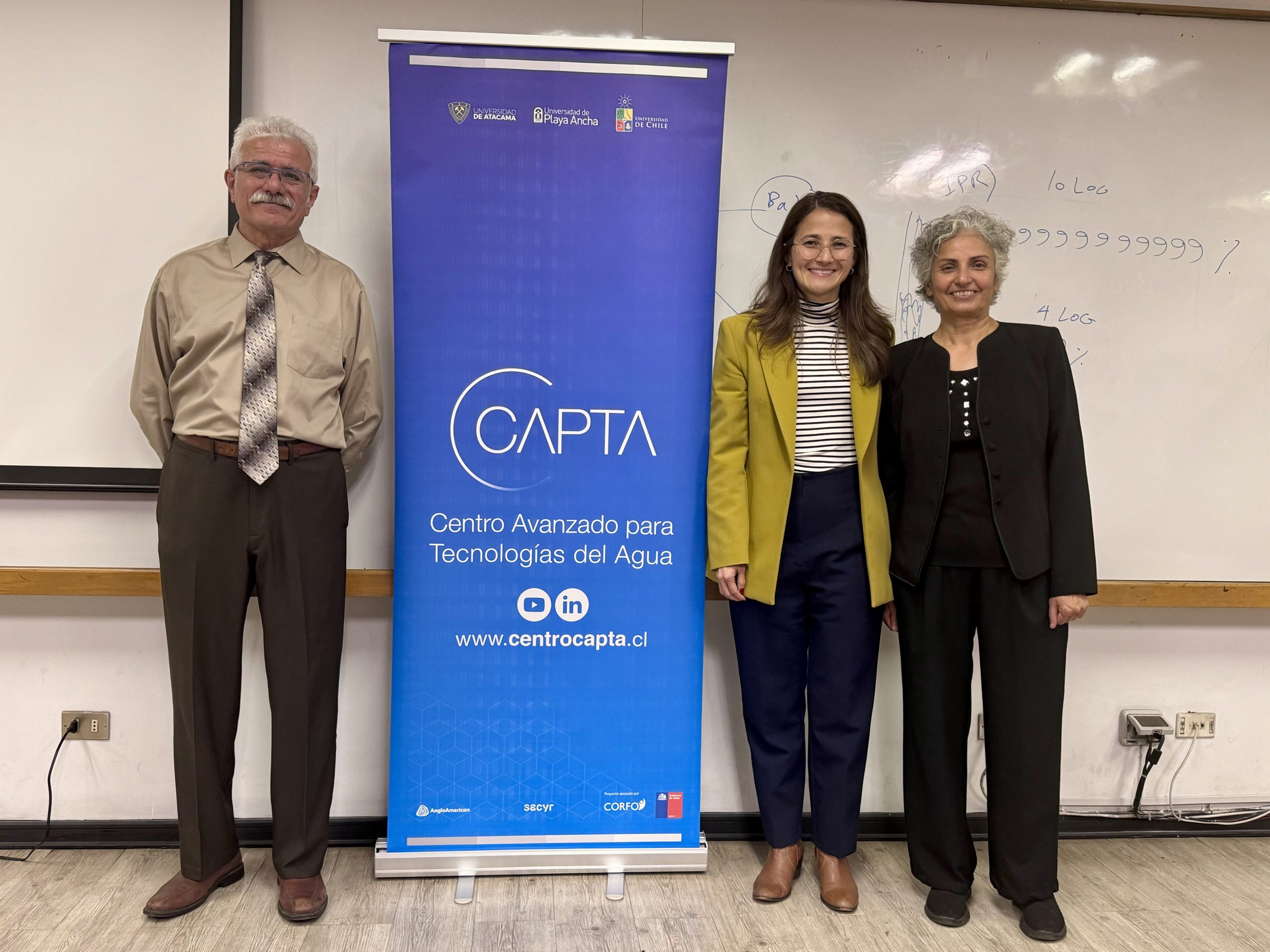 CAPTA logra gran convocatoria en charla sobre tecnologías de membrana y reutilización de agua